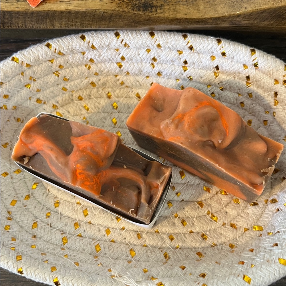 Pumpkin Spice Goats Milk Soap Set - Picture 2 of 6